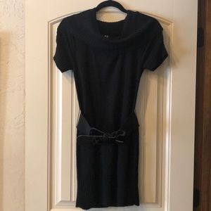 BCX sweater dress with removable belt